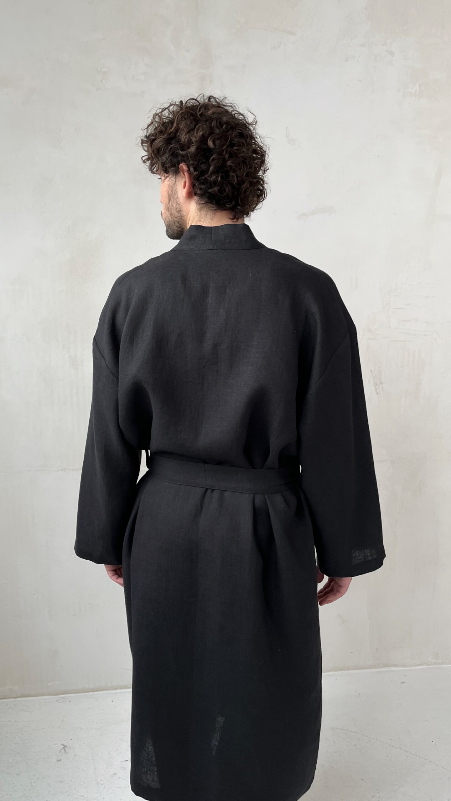 кимоно мужское черное