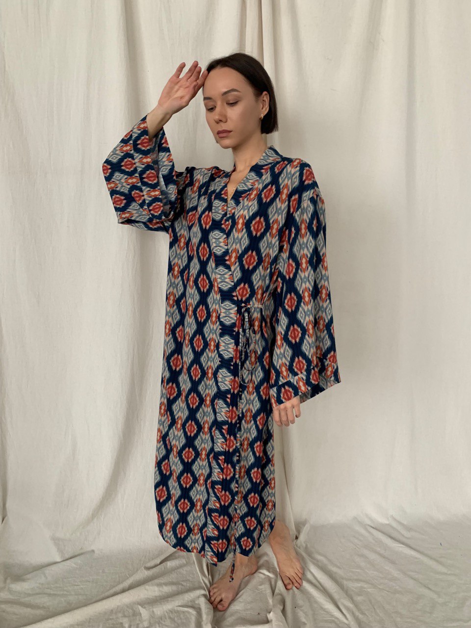 Платье кимоно из вискозы "Этника" 3
