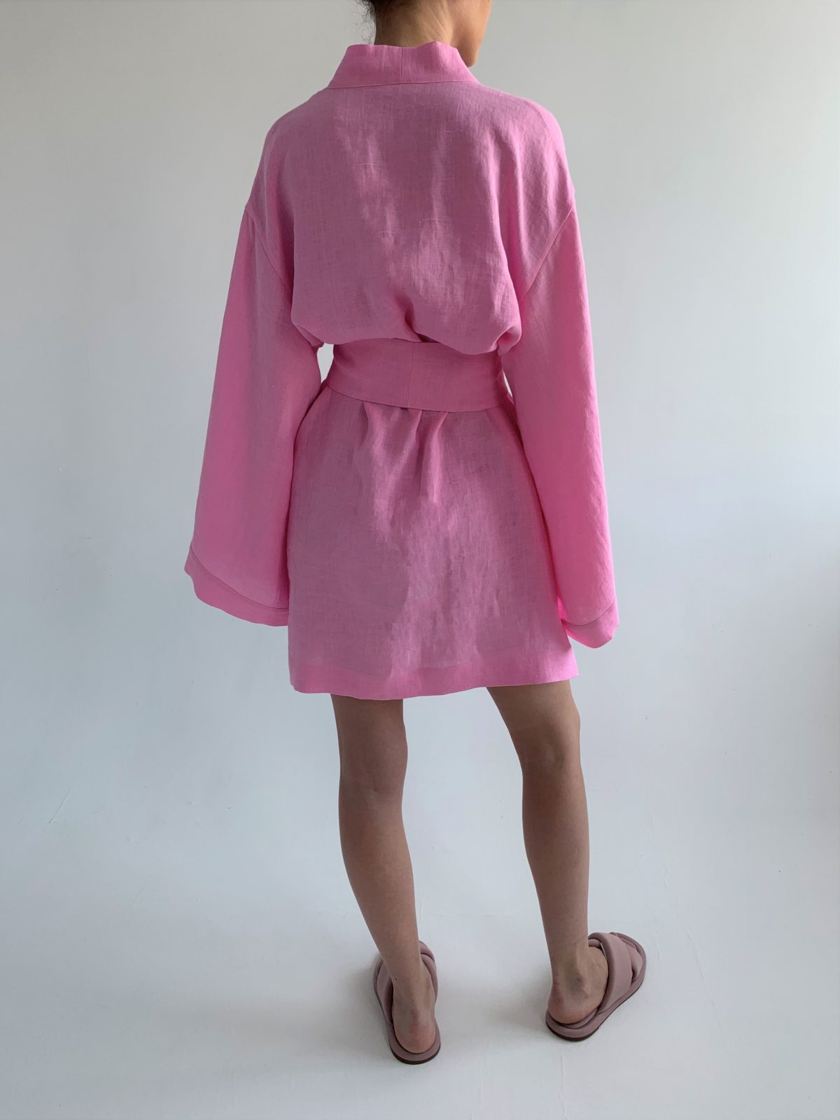 розовое кимоно
