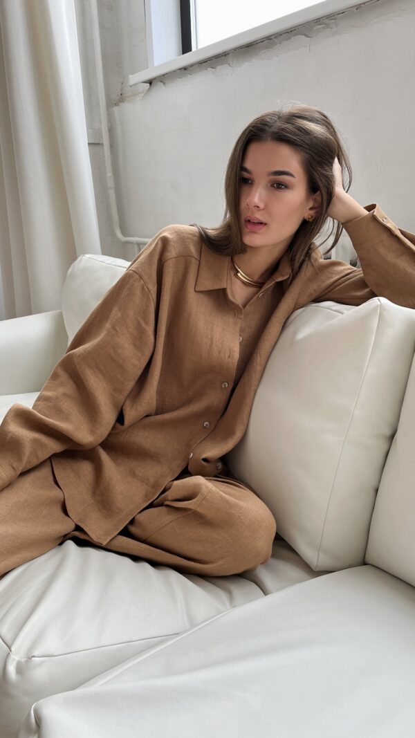 рубашка женская льняная купить