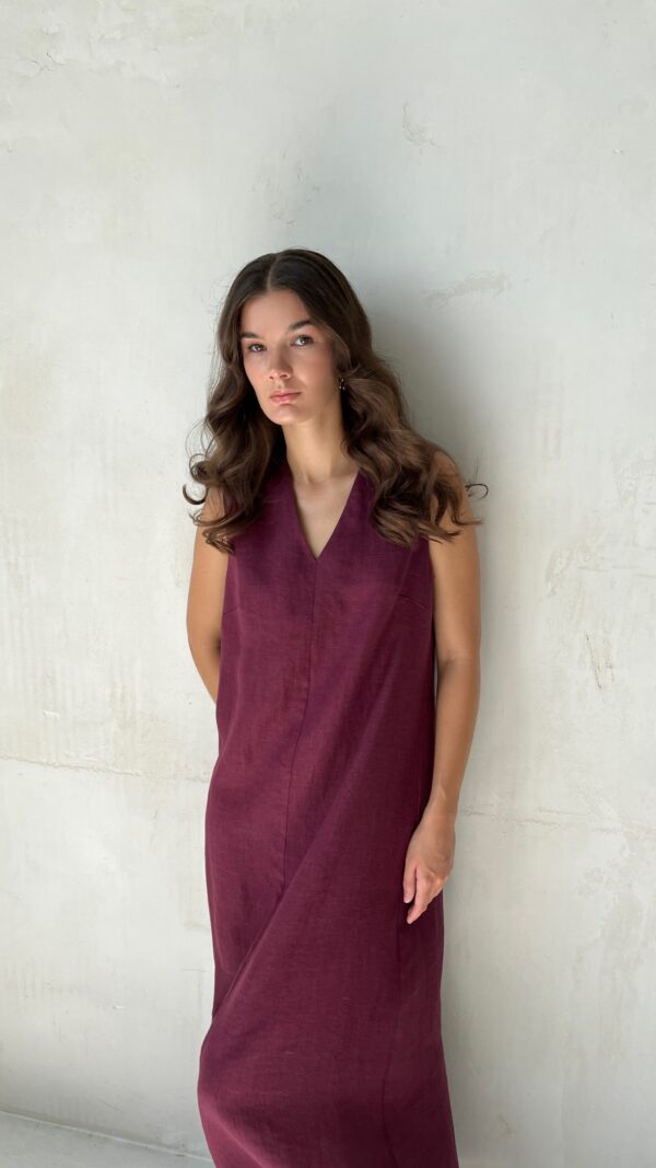 платье трапеция миди